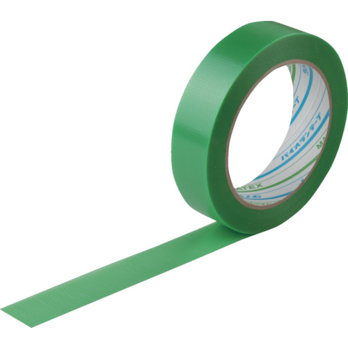 【TRUSCO】パイオラン　塗装・建築養生用テープ　２５ｍｍ×２５ｍ　グリーン